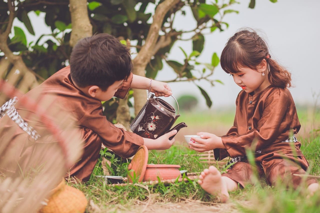 children, love, couple